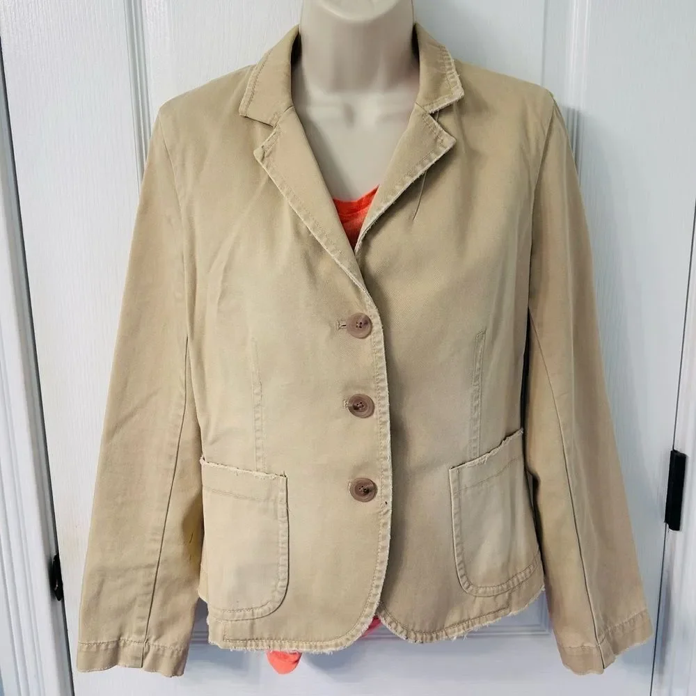 J. Crew Tan Khaki Women's Blazer!